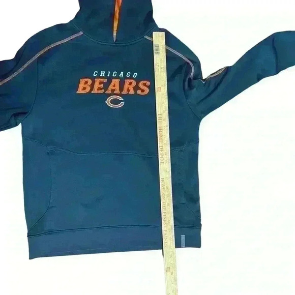 Vintage Reebok Men’s Chicago Bears Hoodie. Stitched Logo. Size Small - Picture 6 of 7